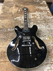 001-956 Bixby Used Hollywood Semi Hollow Electric Guitar Black