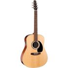 029549 Seagull Acoustic Electric Guitar Coastline Spruce Qi Dreadnought 623501029549