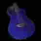 03012680 Cargo Composite Acoustics The Acoustic-electric Guitar Solid Blue 0014367609264