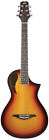 03014420 Peavey Composer Parlor Sunburst Guitar With Gig Bag 014367612868