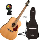 037469 Seagull Mahogany Acoustic Guitar Gig Bag And Stand 713289857257