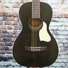 045532 Art Lutherie Roadhouse Parlor Acoustic Guitar Faded Black