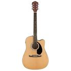 Fa-125ce 0669818851879 Fender Guitars Dreadnought Acoustic Guitar Natural