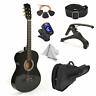 0758182984112 Master Play Wood Guitar With Case And Accessories