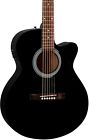 0950811006 Fender Cutaway Concert Guitar Black 885978785483