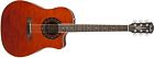 096-8079-027 Fender Quilted Maple Top Electric Acoustic Guitar Amber 885978276868