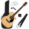 0970153021 Fender Guitar Natural Essentials Bundle