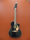 0970743006 Fender Newporter Player Acoustic Guitar Jetty Black Finish 885978901272