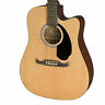 0971110321 Fender Dreanought Natural Acoustic Electric Guitar