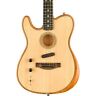 0972018221 Fender Acoustasonic Telecaster Guitar Natural 885978430543