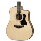 110cewalnut Taylor Walnut Dreadnought Acoustic Electric Guitar With Gig Bag
