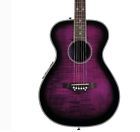 14-6222 Daisy Rock Pixie Guitar In Plum Purple Burst