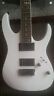 146400309 Fender Excellent Condition Ibanez White Cosmo Black Hardware String Guitar