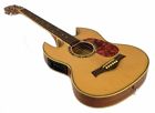 16151 Unbranded Guitar Natural Sepele Spruce Wood Thin Sg Double Cutaway