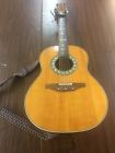 1655 Ovation Vintage Early String Pickups Ohsc Capo Strap Tune