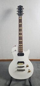 050475f 2021 Godin Summit Classic Ht Electric Guitar Trans White