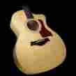 214ce-qm Grand Auditorium Taylor Dlx Acoustic Electric Guitar Natural