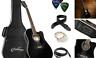 21637111 Cutaway Thinline Guitar Package Premium Black