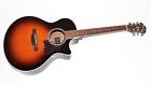 311716937 Ibanez Mij Sunburst Cutaway Acoustic Electric Guitar Case
