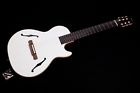 311727086 Ovation Viper White Yngwie Malmsteen Nylon String Acoustic Electric Guit