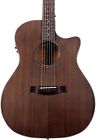 3713 Schecter Guitar Research Orleans Studio Acoustic Black 815447022993