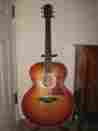 5009 Sunburst Taylor Jumbo 615 Acoustic Electric Guitar