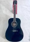 514520x 001 71 Ibanez Beautiful Black Sq Acoustic Mother Pearl Inlay Case Extras
