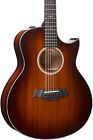 566ce-flor Taylor Series Grand Symphony Acoustic Electric Guitar 887766078784