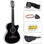 6010100500m Uenjoy Cutaway Design Electric Acoustic Guitar With Case 709202324258