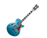 680196087049 Dangelico Premier Ss Stairstep Tailpiece Ocean Turquoise Angelico