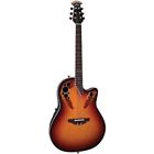 6868ax Ovation Standard Elite Guitar New England Burst