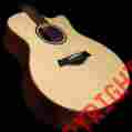 7328 Custom Grand Symphony Taylor Bto Acoustic Electric Guitar Natural