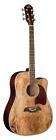 Og2cesm 801128023731 Oscar Schmidt Spalted Maple Top Dreadnought Cutaway Gu