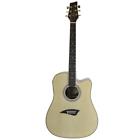 809312000131 Kona Series Dreadnought Cutaway Acoustic Electric Guitar