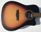 818896021005 Dean Guitars Sadnce Tsbs Augustine Solid Wood Cutaway