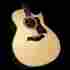 818ce Taylor Grand Orchestra Acoustic Electric Guitar Natural 0887766065524