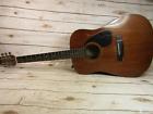 93050453 Samick Electric Acoustic Guitar Dark Finish Dreadnaught Tested