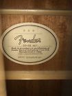 950801100 Fender Dg8s Premium Acoustic