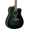 A1m Tbl Yamaha Cutaway Dreadnought Guitar Trans Black 889025121477