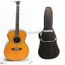 00042 A278 Unbranded Handmade Top Quality Electric Acoustic Guitar Solid Abalone Inlay