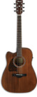 A54lceopn Ibanez Artwood Guitar Open Pore Natural 4549763011497