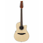 Ab2412ii-4 Ovation Brand New Applause Balladeer Acoustic Guitar Natural 647139381398