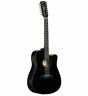 Ad6012cebk Alvarez Artist Series Acoustic Electric Guitar Black 812309027578