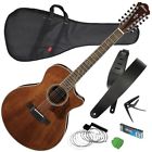 Ae2412ntge Ibanez Guitar Natural Essentials Bundle