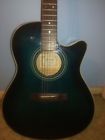 Ae25ms Ibanez Acoustic Electric Guitar Blue Burst