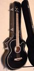 Aeb5e-bk Ibanez Acoustic Electric String Bass Guitar Excellent Hs Case