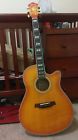 Aef30-os-op-1 Ibanez Vintage Acoustic Electric Guitar Flame Maple