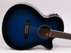 Aeg10iitbs-b1 Ibanez Cutaway Guitar Transparent Blue Burst 4515110852495