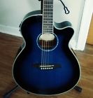 Aeg10lltbs Ibanez New Acoustic Electric Guitar With Fishman Electronics Tuner
