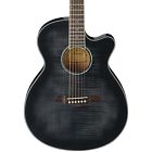 Aeg240 Ibanez Trans Black Burst With Hard Case